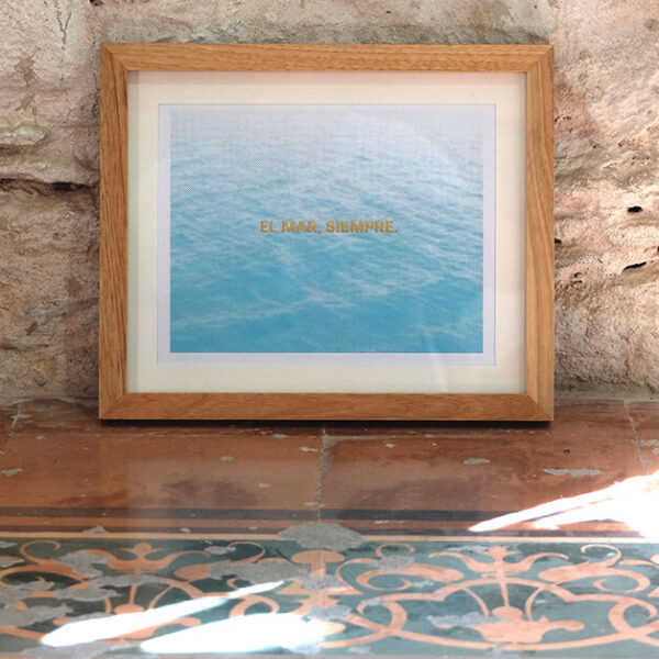 El mar siempre.